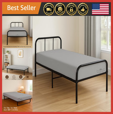 Cot Fitted Sheet 25"x75" Egyptian Cotton Silver for RV/Bunk/Guest Bed