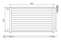 Valeo Kondensator Klimaanlage 817405 FüR BMW X3 E46 E83 Aluminium 3Er Touring