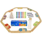 Marbles and Jokers Board Game Pegs and Jokers Real Solid Wood (Pine) Game