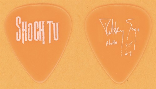Shock Tu Rikki Soga Vintage Guitar Pick - 1991 US Tour