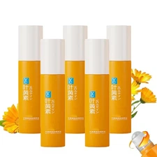 5PC Lutein Eye Essence Oil, Hydrating Dark Circles Remover for Daily Eyes Care