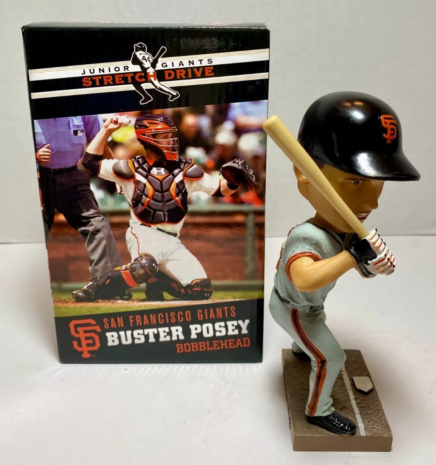 2012 旧金山 SF 巨人 BUSTER POSEY 摇头公仔 场馆赠品 — 第 2/4 张图片
