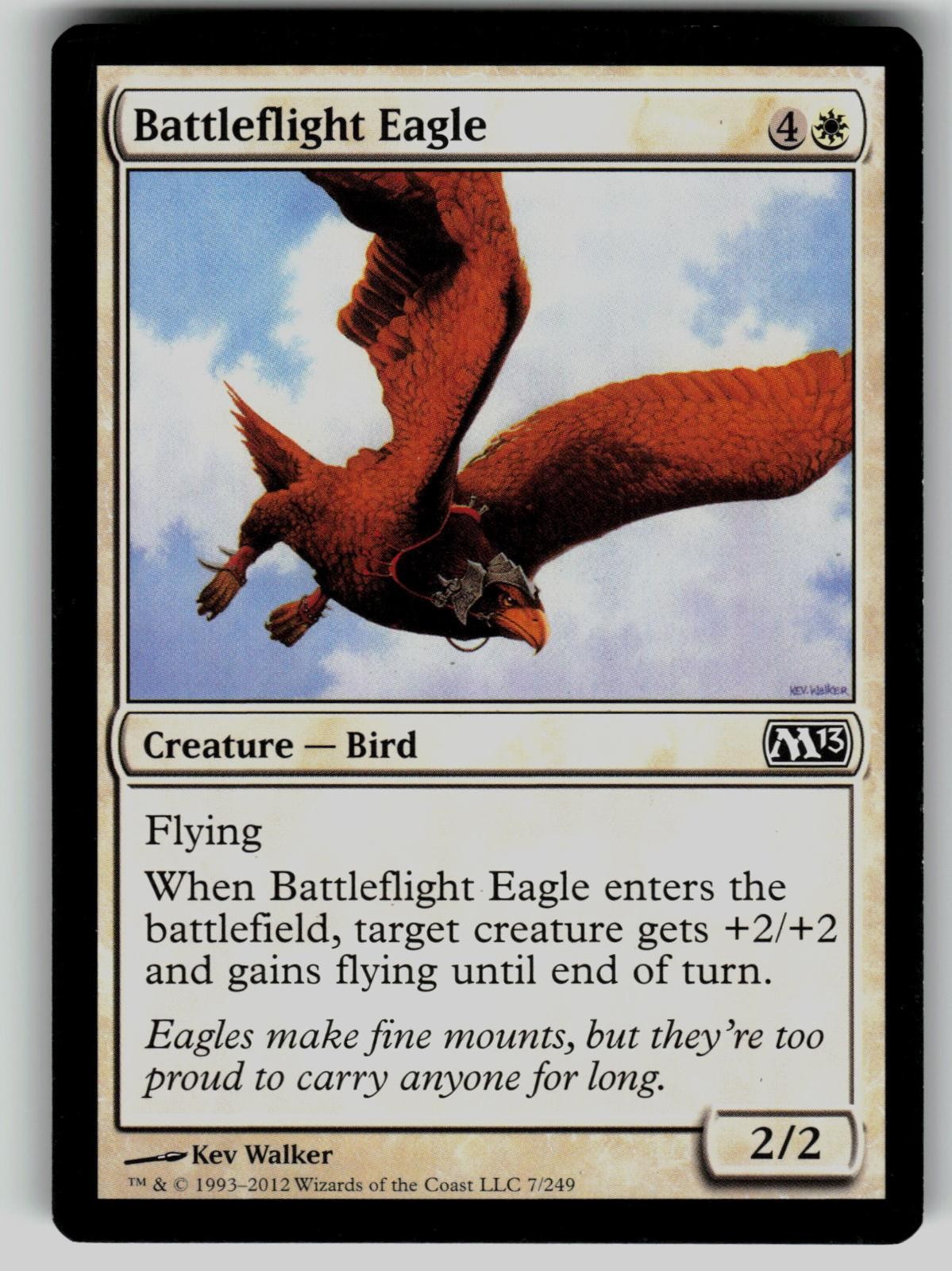 Battleflight Eagle 7 Magic 2013 (M13) Magic: The Gathering Common