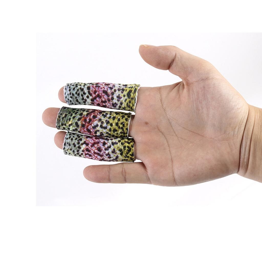 3pcs Fly Fishing Stripping Guards Outdoor Sports Elastic Finger