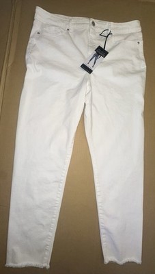 NWT 14X24 Sofia Jeans Rosa Curvy White Jeans J-22 Read