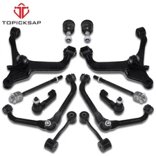 12 Steering & Suspension Kit Front LH RH Control arms fit 2002-2004 Jeep Liberty