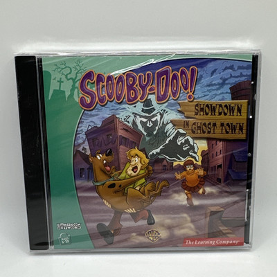Scooby-Doo: Showdown in Ghost Town (Windows PC Game, 2000) Vintage NEW SEALED