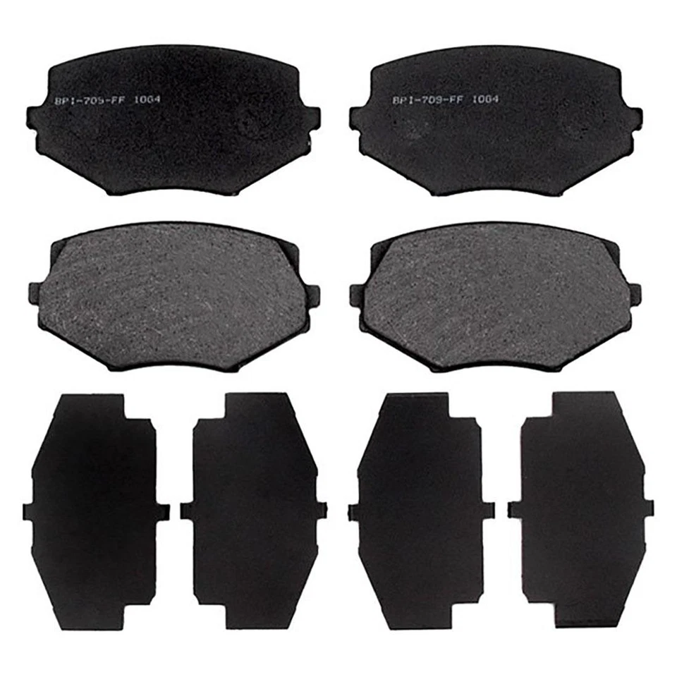 Kit de rotores de freno delanteros + pastillas de cerámica y herrajes para Mazda Miata 1994-1997 Foto 2 de 4