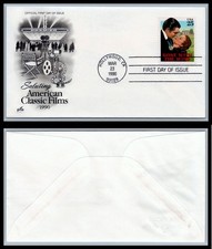 US FDC # 2446 25c Clark Gable, ArtCraft  L.cancel 1990, 9Q5966