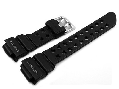 Uhrenarmband Casio GWF-A1000-1A GWF-A1000-1AER Frogman Ersatzband schwarz hellgr