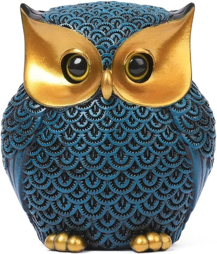 Owl Figurines Home Decor Accents Small Décor Items for Shelf Decorations for Liv - Picture 10 of 12