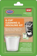 Urnex K-Cup Descaler Kit - 2-Step Professional Cleaning for Keurig Coffee Makers