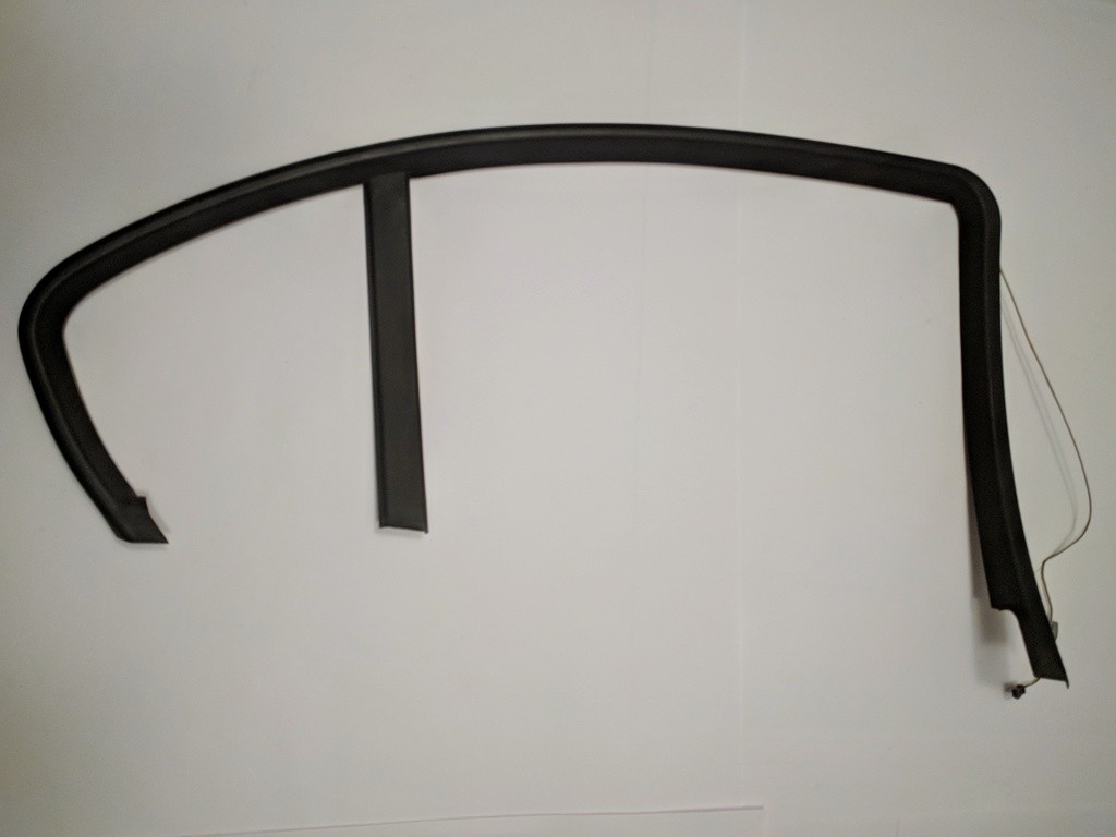 Genuine BMW E46 Door trim. Window frame surround. Driver. Rear