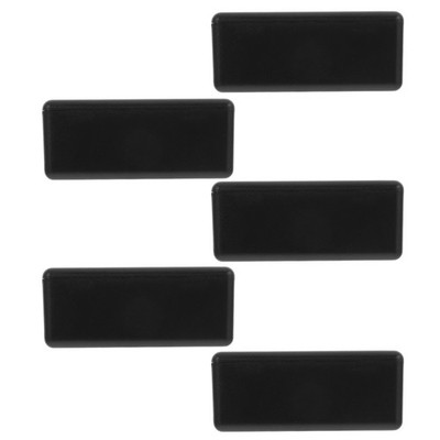 5 Pcs Black ABS Plastic Junction Enclosure for Electric Projects
