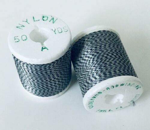 OBSOLETE GUDEBROD FISHING ROD WINDING NCP THREAD ROYAL BLUE #245