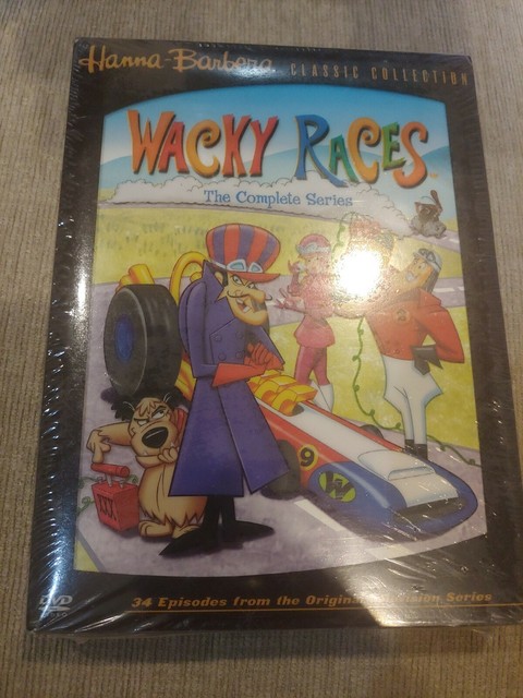 Wacky Races - The Complete Series (DVD, 2004, 3-Disc Set) for sale ...