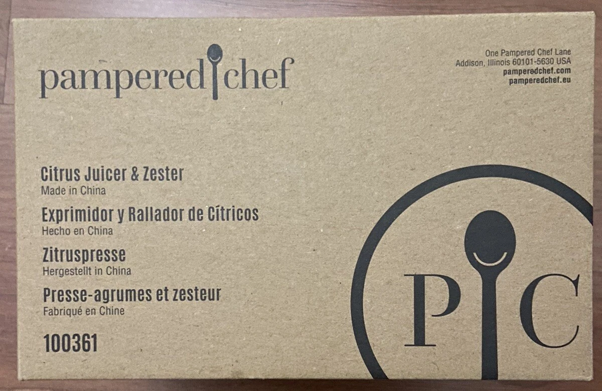 Pampered Chef Citrus Juicer and Zester 100361, New in the box
Opens in a new window or tab