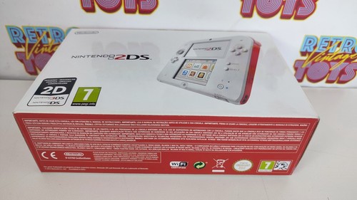Nintendo 2DS PEGI 7 Console New MIB PAL 2D HDSC 4GB Memory Card Stylus Pen - Picture 5 of 6