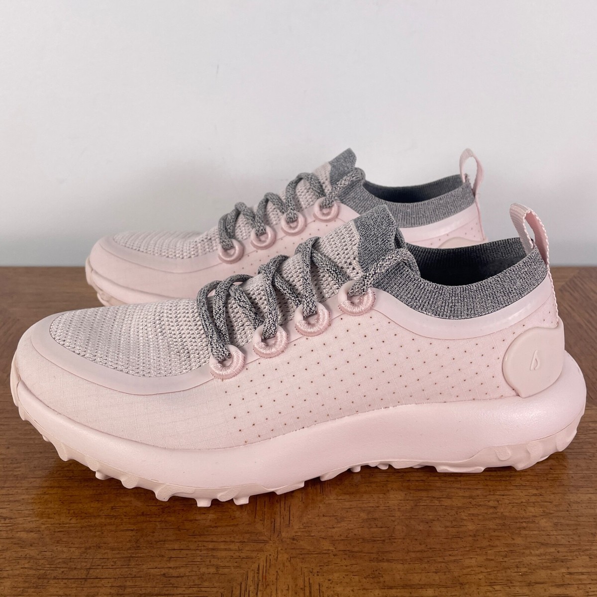 Allbirds Trail Runners Shoes Womens Pink Gray Wool SWT Comfort Hiking  Sneakers
