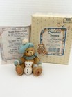 Enesco 1993 Cherished Teddies Jack January Birth Month Teddy Bear 914754