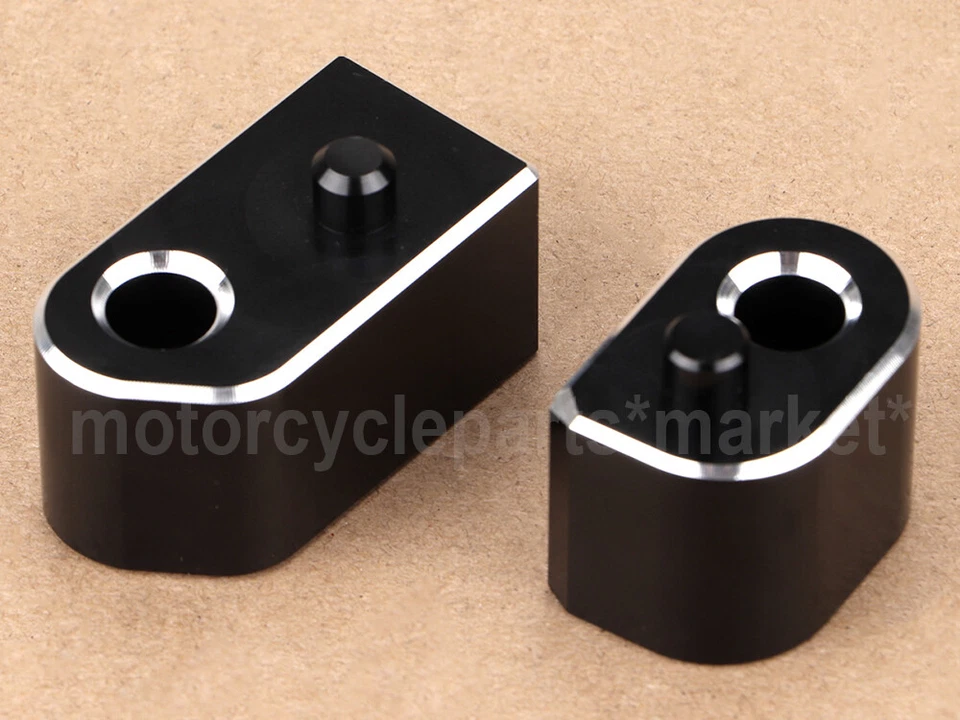 Espaciador de extensión de piso de motor de 1" para Harley Electra Street Glide Road King Foto 4 de 4