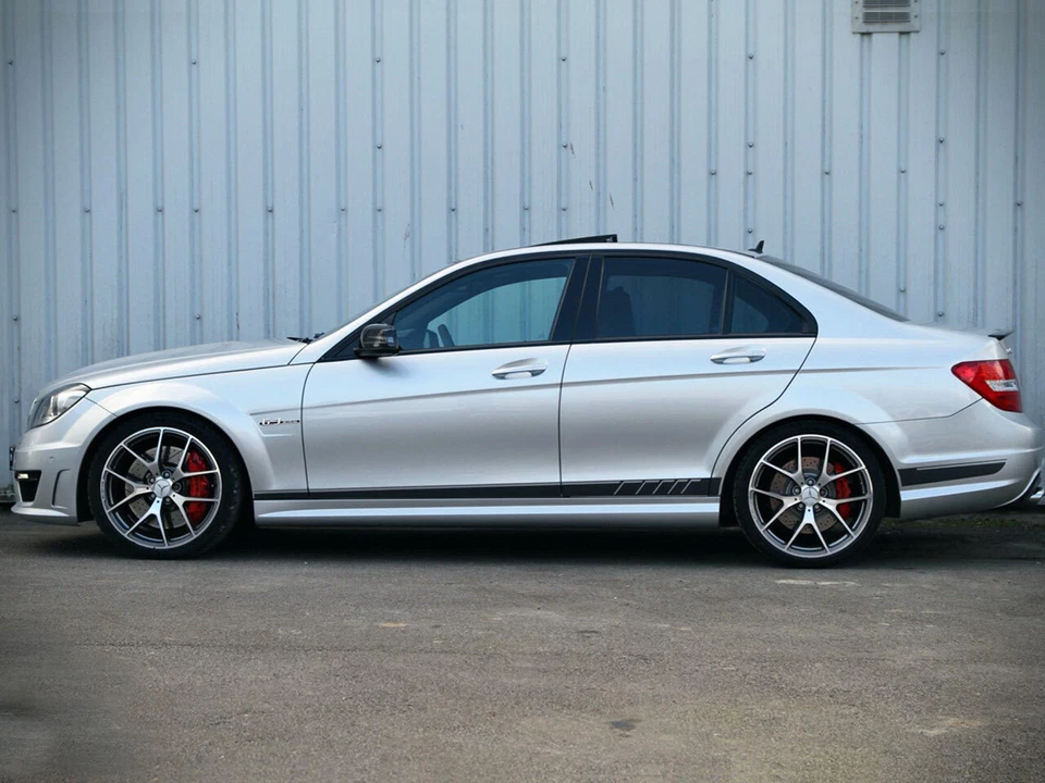 Calcomanía lateral rayas para Mercedes Clase C C 250 300 350 C63 AMG Edition 507 08-15 Foto 4 de 4