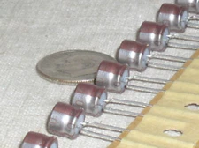 10 NICHICON 33UF/16V 33MF MINIATURE RADIAL ELECTROLYTIC AUDIO CAPACITOR 105* USA