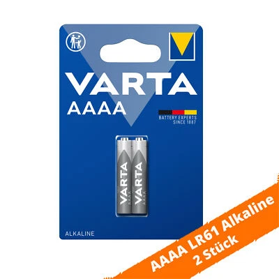 2 x Varta Mini AAAA LR61 MN2500 LR8D425 1,5V 4061 Alkaline Batterie 1 x 2er - Bild 1 von 3