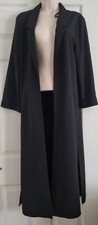Women Jacket Atmosphere Black Jacket With Slits At The Side Size 14