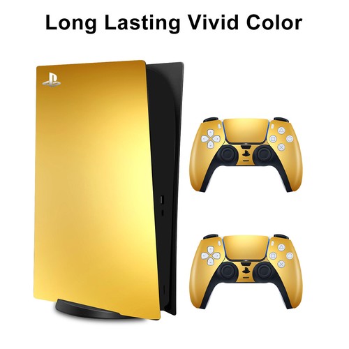 Decalcomania cover adesivi vinili per console e controller digitale PS5 Playstation 5 - Foto 5 di 10