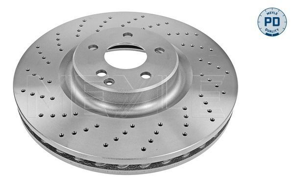 2X Meyle 083 521 2112/PD Bremsscheibe FüR MERCEDES-BENZ-image