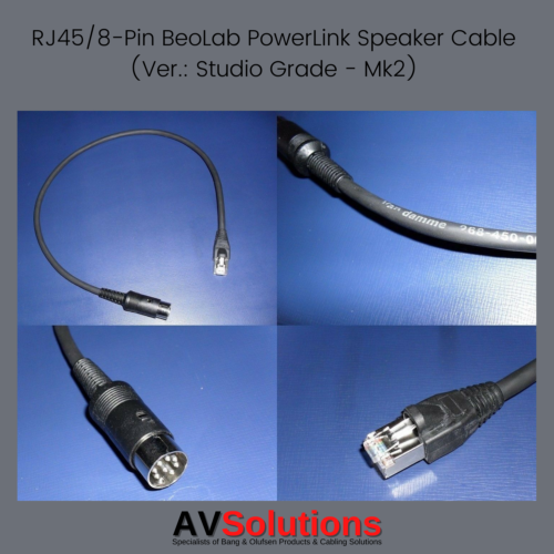 B&O | RJ45 PowerLink Mk2 Cable for BeoLab, BeoPlay V1, PlayMaker | SHQ 11 Metres - Afbeelding 1 van 24