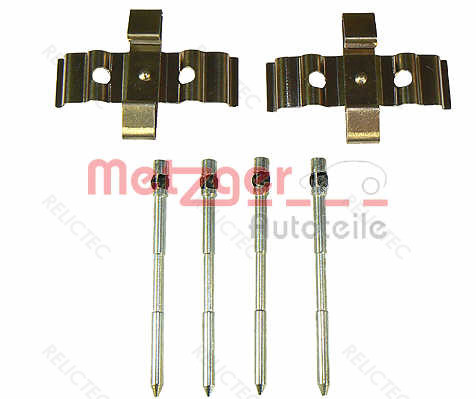 Kit accessori raccordi pastiglie freno anteriori per Alfa Romeo Renault Abarth:MITO - Foto 2 di 2