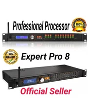 Professional Processor Expert Pro 8 Channels Bluetooth App Expert Electronics