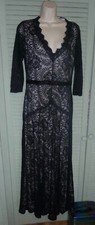 Miusol black lace dress