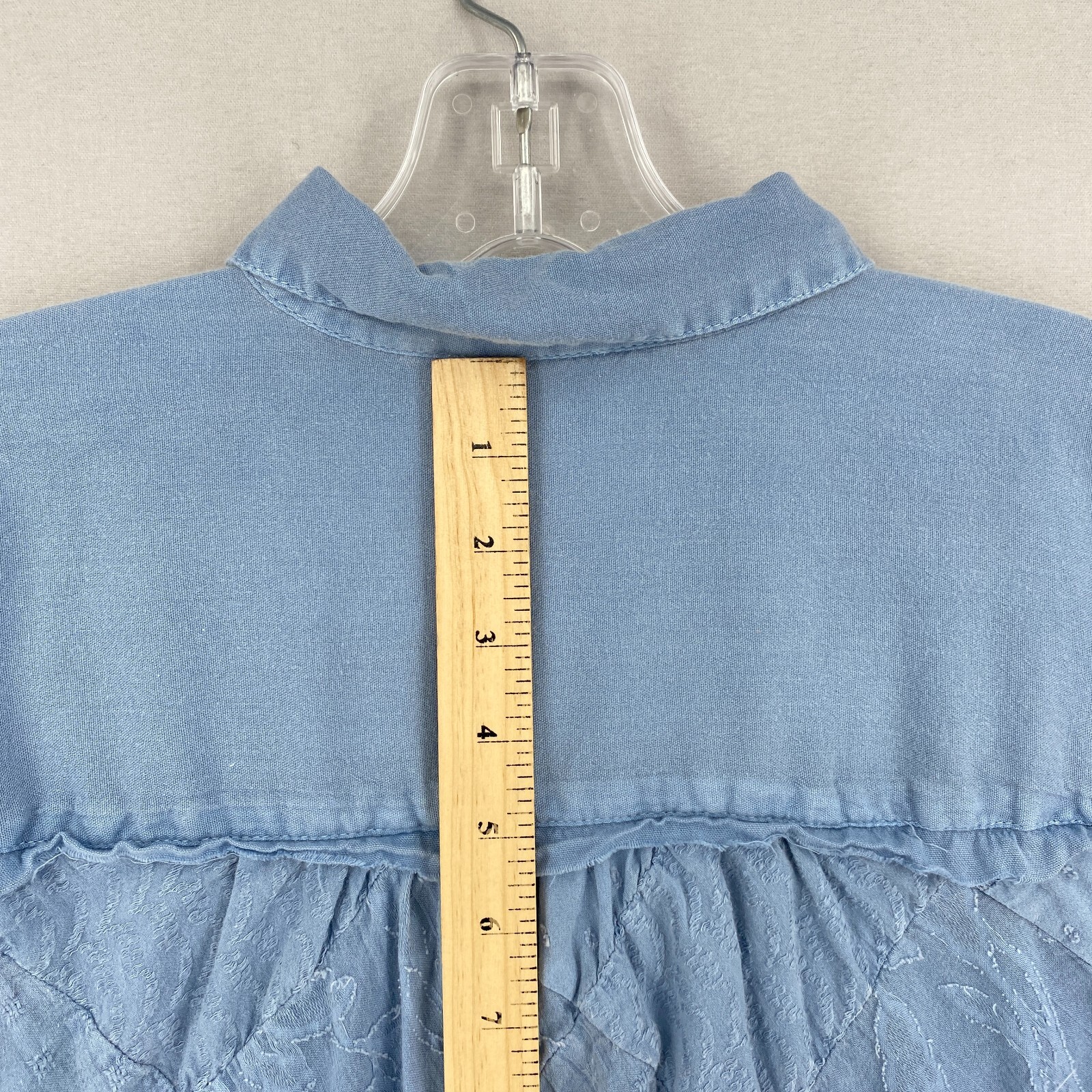 Sundance Patchwork Gauze Popover Tunic Petite Sma… - image 5