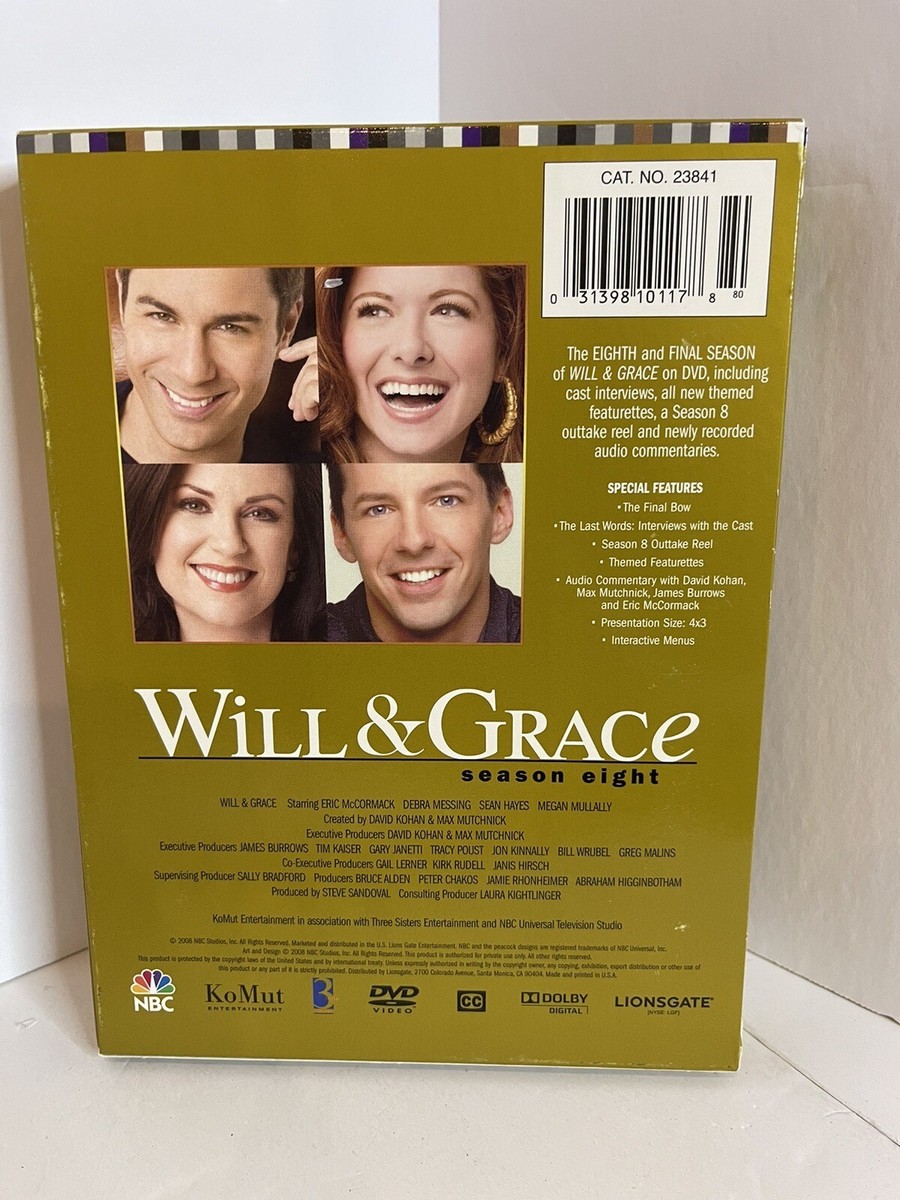 (未使用･未開封品)Will &amp; Grace: Season Eight/ [DVD] Will & Grace The Final Season Season Eight DVD NBC
