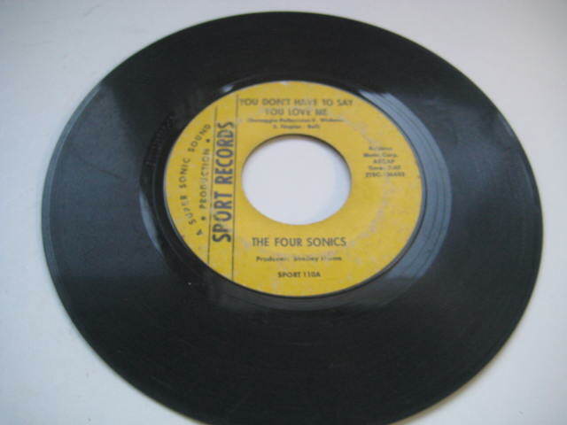 FOUR SONICS: It Lakes Two / You Don't Have To Say You Love