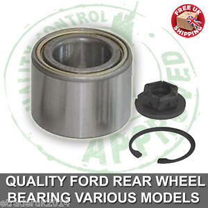2002-2007 FRONT WHEEL BEARING KIT X2 FOR FORD FIESTA MK6 WITH ABS SENSOR