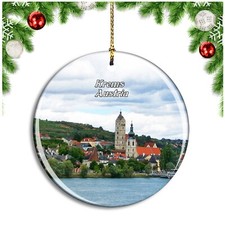 Krems Danube Austria Christmas ornament city travel souvenir