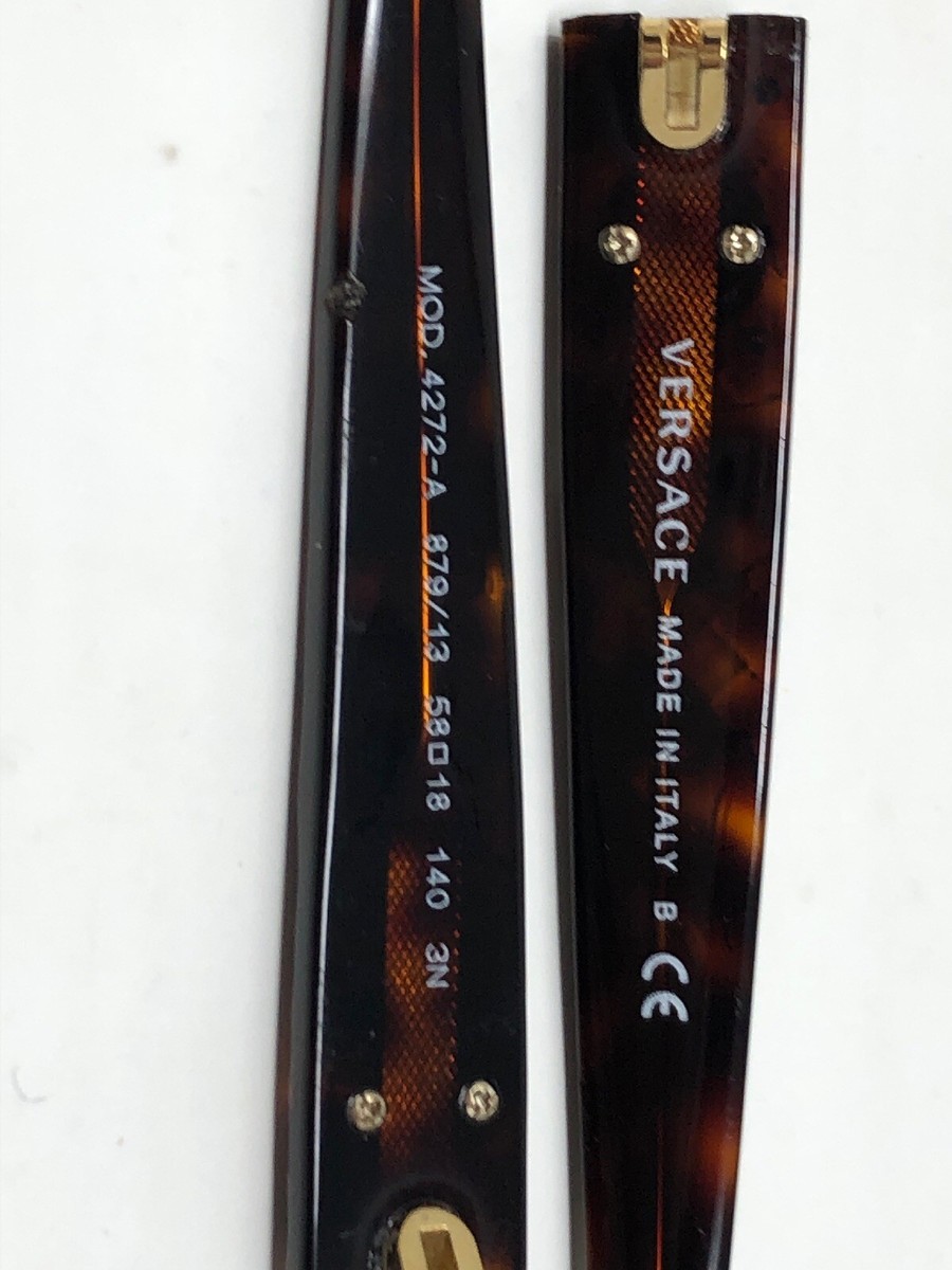 Authentic Temple Replacement PARTS VERSACE MOD.4272-A 879/13 Authentic Temple Replacement PARTS VERSACE MOD.4272-A 879/13