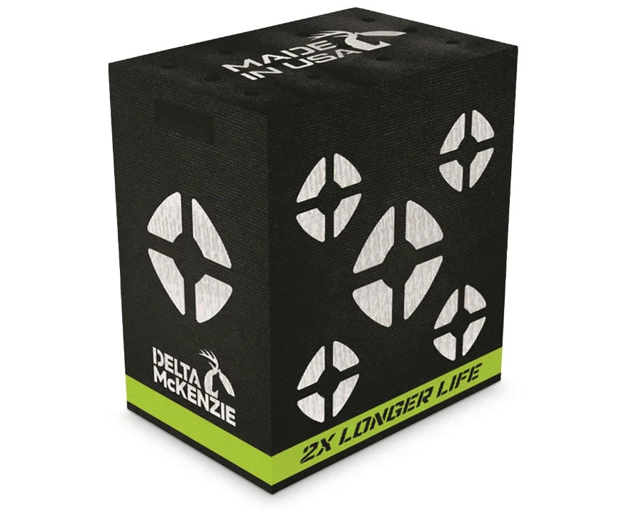 Heavy-Duty Mo'Foam 18" Block Archery Shooting Target Practice 4 Shootable Sides - Image 4 of 4