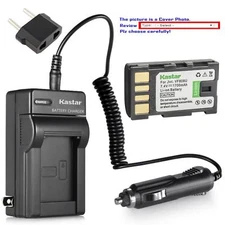 BN-VF808U Battery or AC Charger for JVC GS-TD1 GY-HM70 GY-HM100 GY-HM100U 