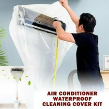Home Air Conditioner Cleaning Dust Washing Clean Cover Waterproof Protector Bag