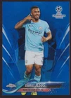 2018-19 Topps Chrome UEFA Champions League Blue Refractor Gabriel Jesus /150