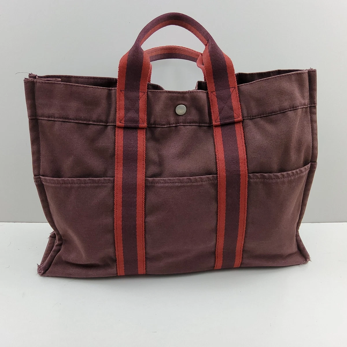 hermès canvas fourre