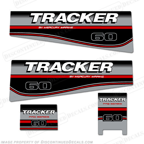 Fits Tracker Outboard Motor Engine Decal Kit for 10 20 30 40 50 60 75 hp motors - Picture 8 of 9
