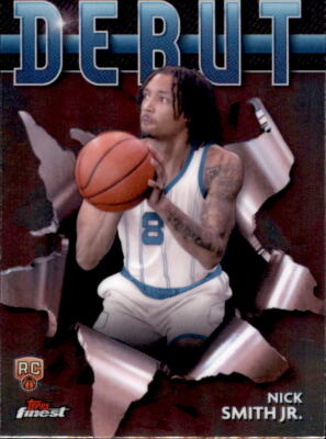 D-18 Nick Smith Jr. Charlotte Hornets Insert Debut Finest Basketball 23/24