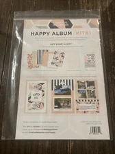Creative Memories Happy Album New Sealed “Kit #1” Design Paper Stickers