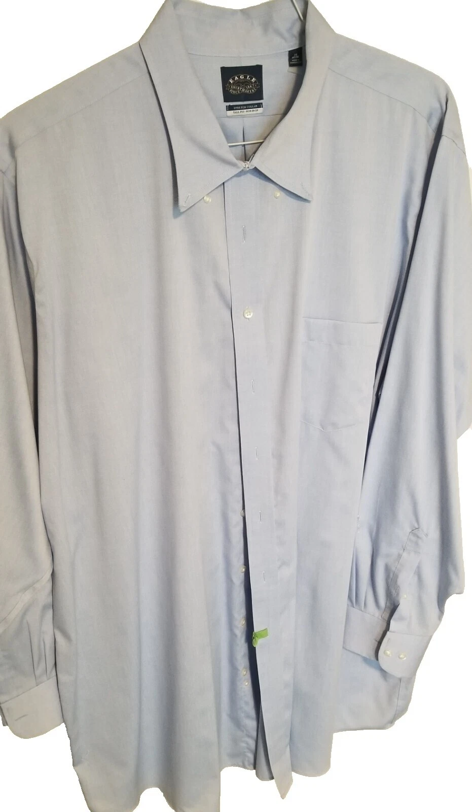 Eagle Solid Big & Tall Dress Shirts for Men